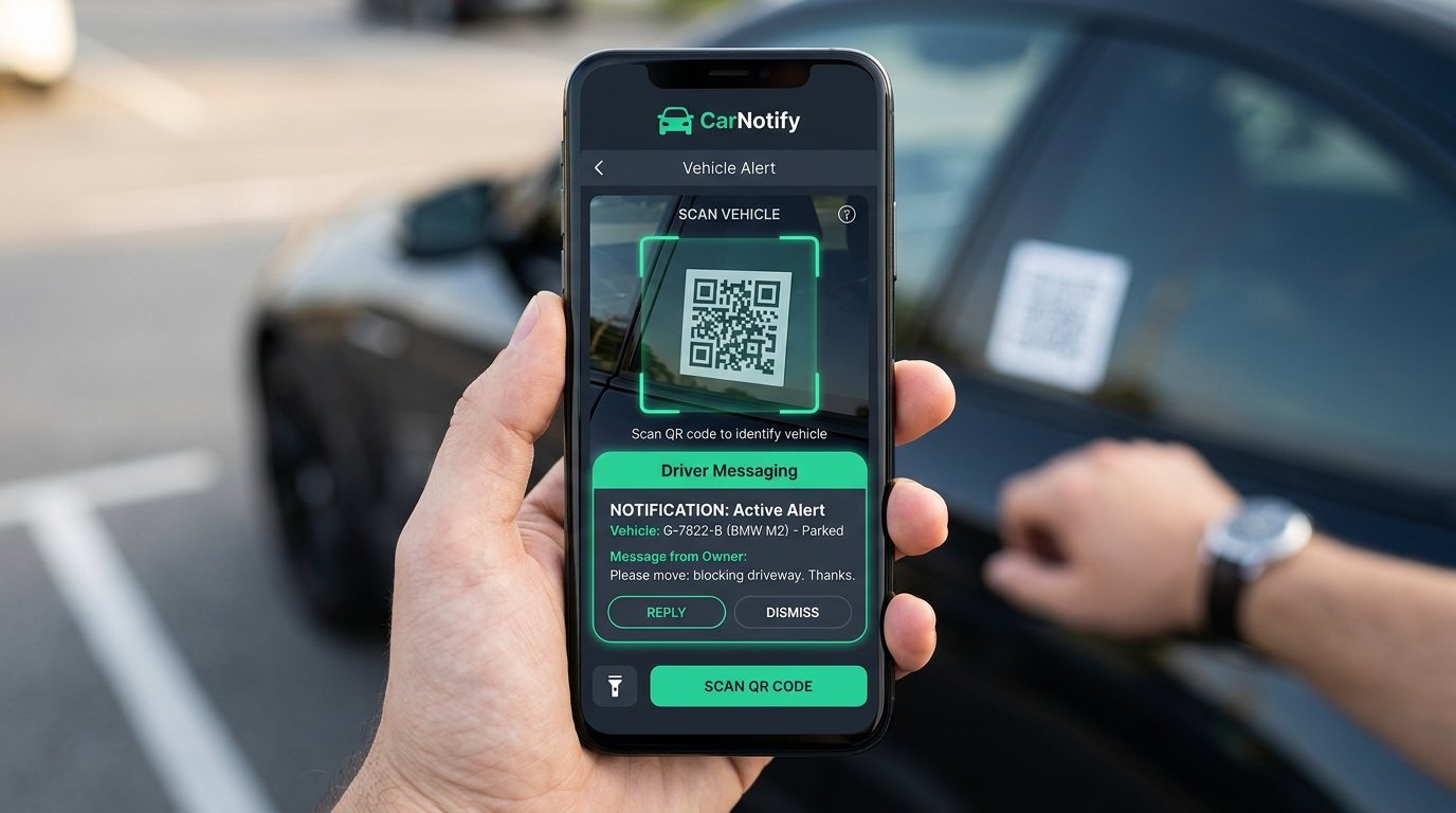 CarNotify QR Vehicle Alert Platform